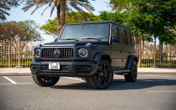  Matte Black Mercedes G63 AMG Photo 6