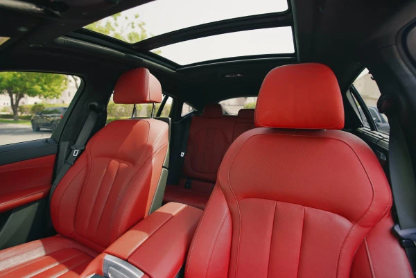  Синий BMW X6 M50 Photo 4