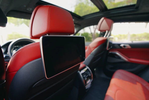  Синий BMW X6 M50 Photo 5