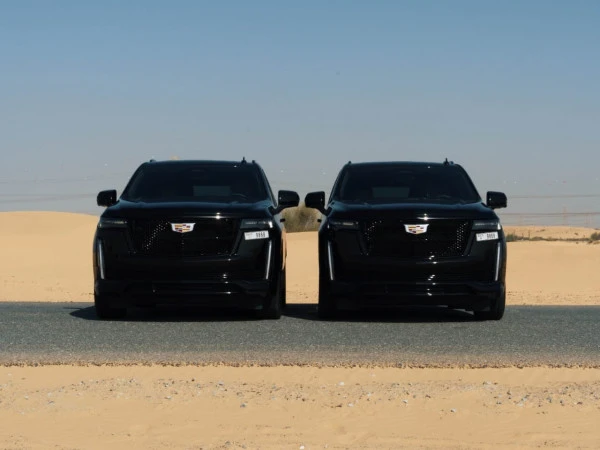  Black Cadillac Escalade Photo 2