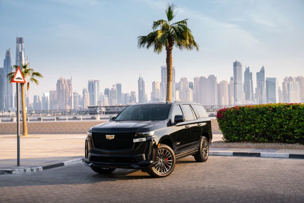  Black Cadillac Escalade Photo 4