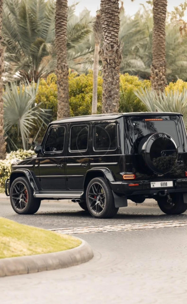  Черный Mercedes G63 AMG Photo 6