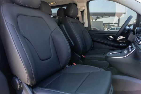  Черный Mercedes V300 Avantgarde Extra Long Photo 6