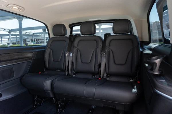  Черный Mercedes V300 Avantgarde Extra Long Photo 11