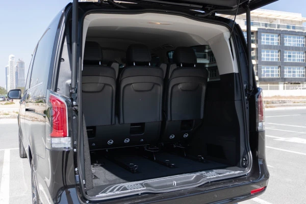  Черный Mercedes V300 Avantgarde Extra Long Photo 13