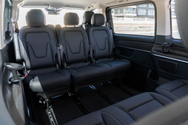  Черный Mercedes V300 Avantgarde Extra Long Photo 14