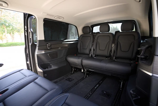  Черный Mercedes V300 Avantgarde Extra Long Photo 8