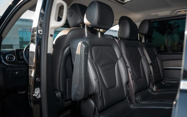  Черный Mercedes V300 Avantgarde Extra Long Photo 6