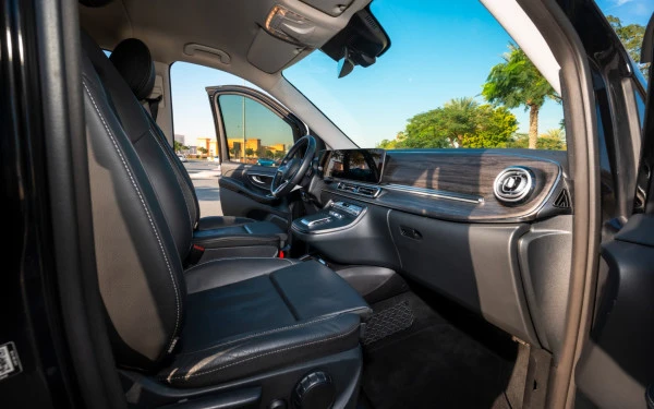  Черный Mercedes V300 Avantgarde Extra Long Photo 19