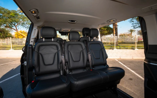  Черный Mercedes V300 Avantgarde Extra Long Photo 24