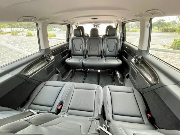  Черный Mercedes V250 Photo 3