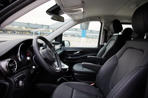  Черный Mercedes V250 Photo 4