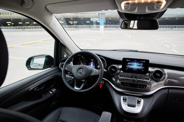  Черный Mercedes V250 Photo 5