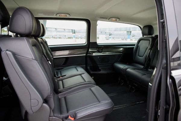  Черный Mercedes V250 Photo 6