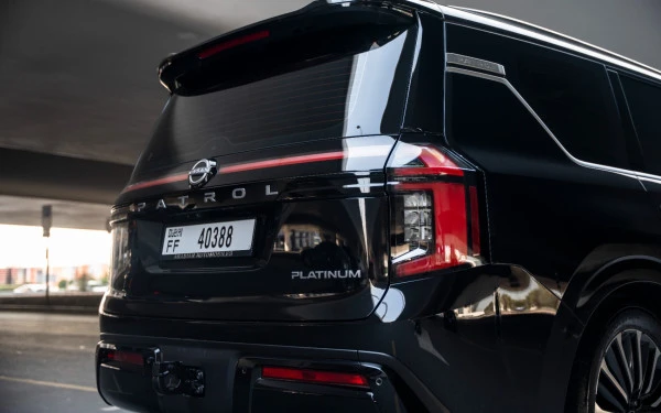  Черный Nissan Patrol Platinum V6 Photo 10