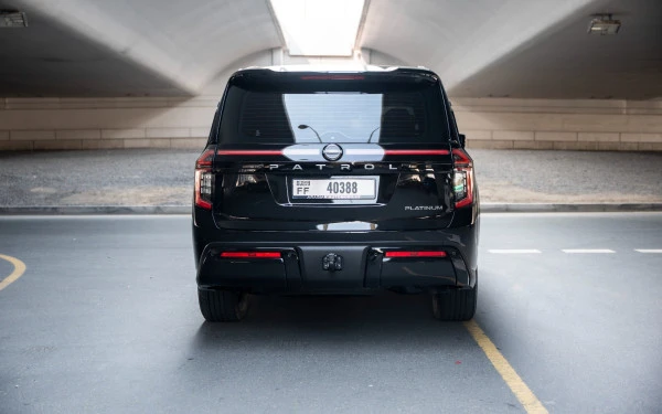  Черный Nissan Patrol Platinum V6 Photo 11