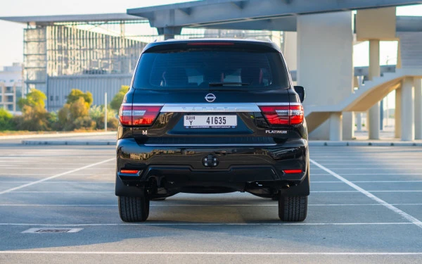  Черный Nissan Patrol V6 Photo 4