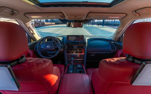  Черный Nissan Patrol V6 Photo 7