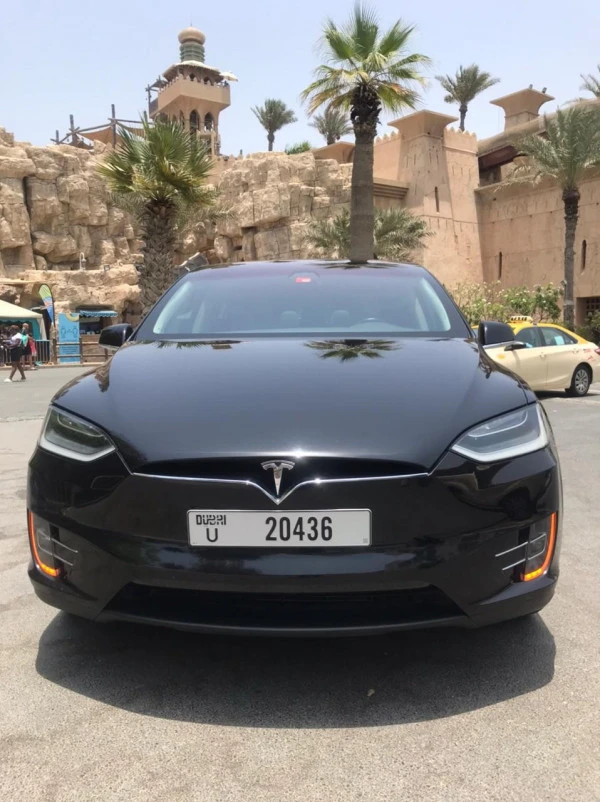  Черный Tesla Model X Photo 6