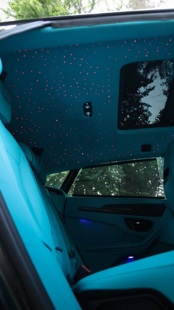  Синий Lamborghini Urus Photo 6