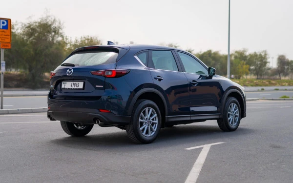  Синий Mazda CX5 Photo 4