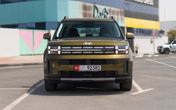  Зеленый Hyundai Santa Fe Photo 2