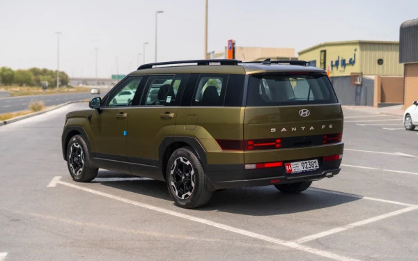  Зеленый Hyundai Santa Fe Photo 6