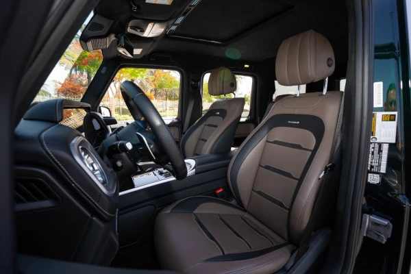  Зеленый Mercedes G63 AMG Photo 6