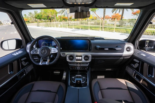  Зеленый Mercedes G63 AMG Photo 9