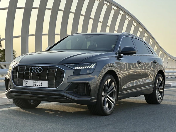  Серый Audi Q8 Photo 2