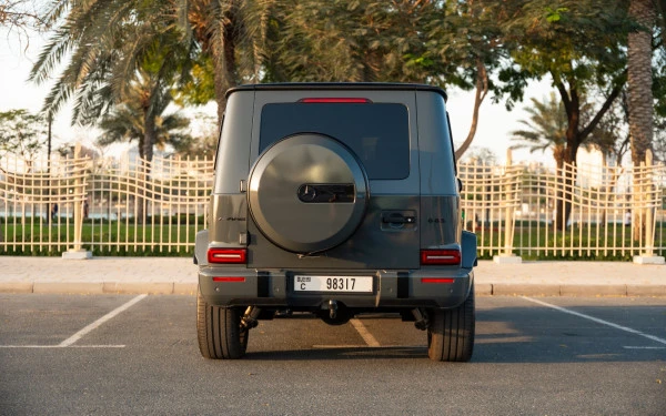  Серый Mercedes G63 AMG Photo 7