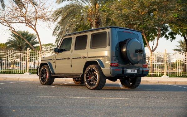  Серый Mercedes G63 AMG Photo 8