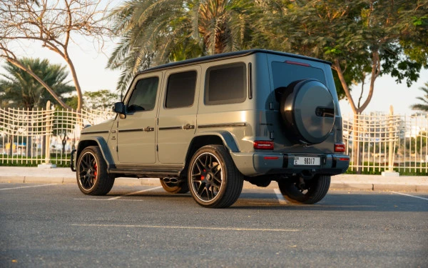  Серый Mercedes G63 AMG Photo 9