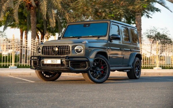  Серый Mercedes G63 AMG Photo 13