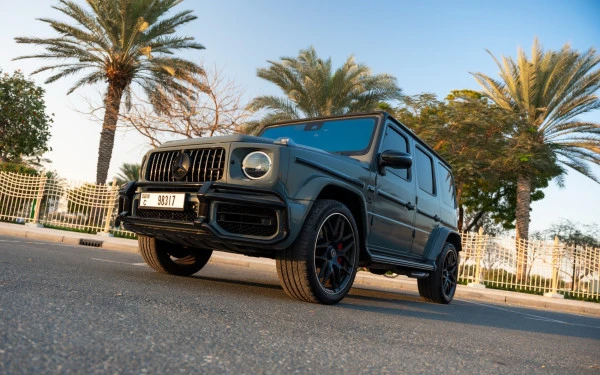  Серый Mercedes G63 AMG Photo 16