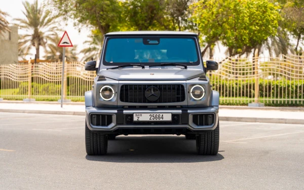  Серый Mercedes G63 AMG Photo 6