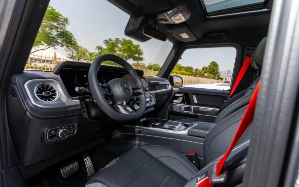  Серый Mercedes G63 AMG Photo 9