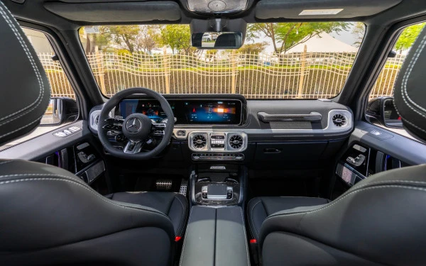  Серый Mercedes G63 AMG Photo 13