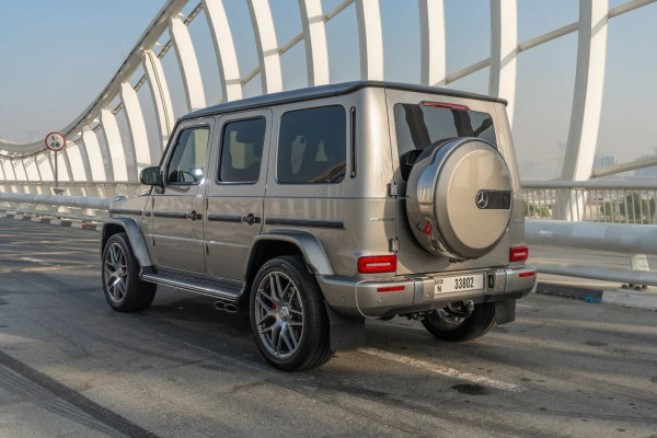  Серый Mercedes G63 AMG Photo 2