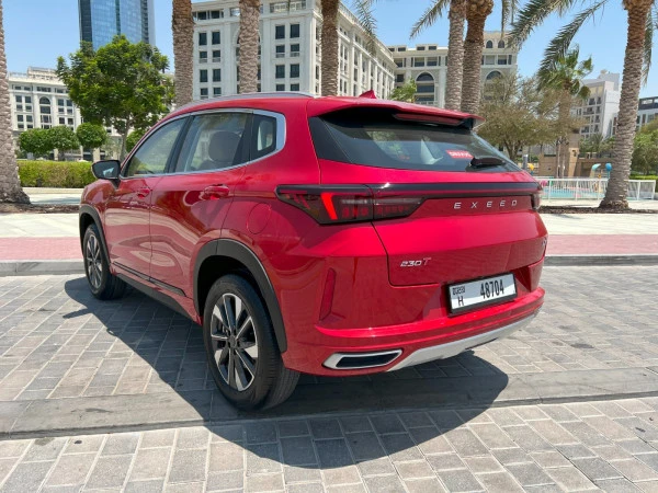  Красный Exeed LX Photo 5