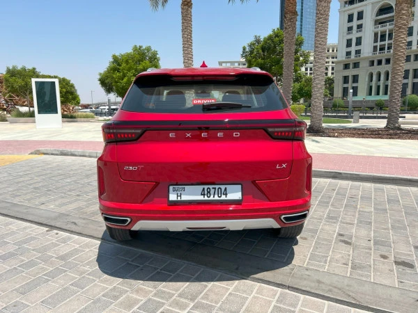  Красный Exeed LX Photo 3