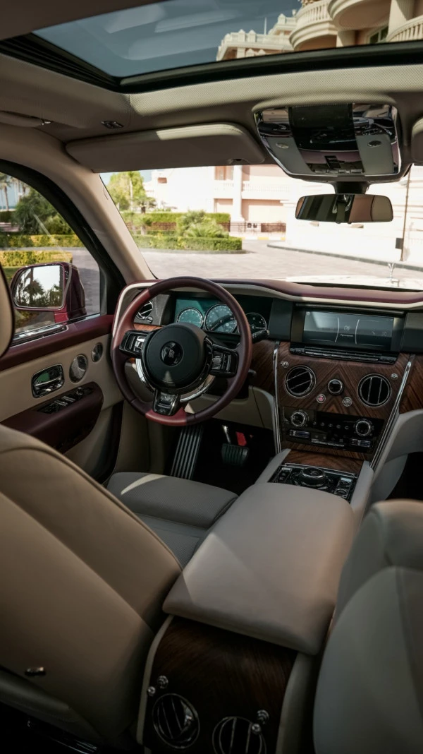  Red Rolls Royce Cullinan Mansory Photo 3