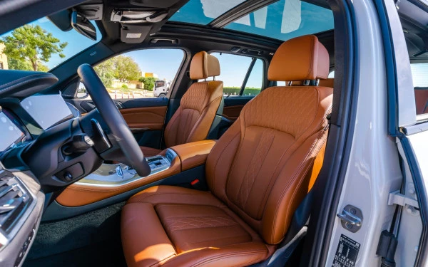  Белый BMW X5 Photo 4