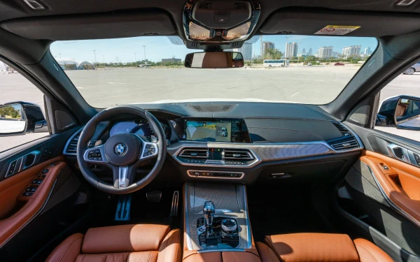  Белый BMW X5 Photo 7