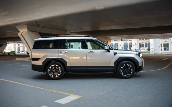  Белый Hyundai Santa Fe Photo 7