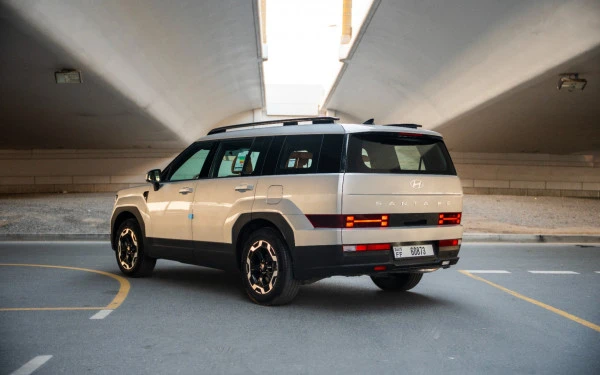  Белый Hyundai Santa Fe Photo 12