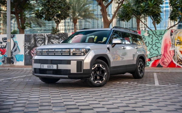  Белый Hyundai Santa Fe Photo 6