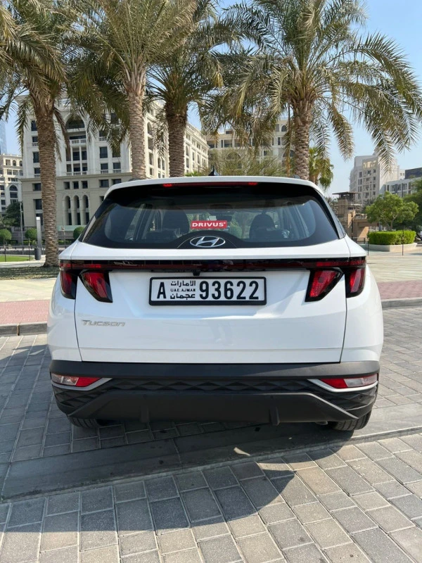  Белый Hyundai Tucson Photo 4