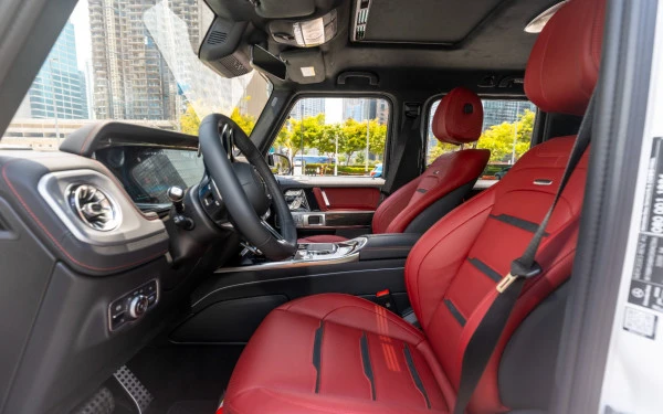  Белый Mercedes G63 AMG Photo 8