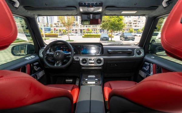  Белый Mercedes G63 AMG Photo 12